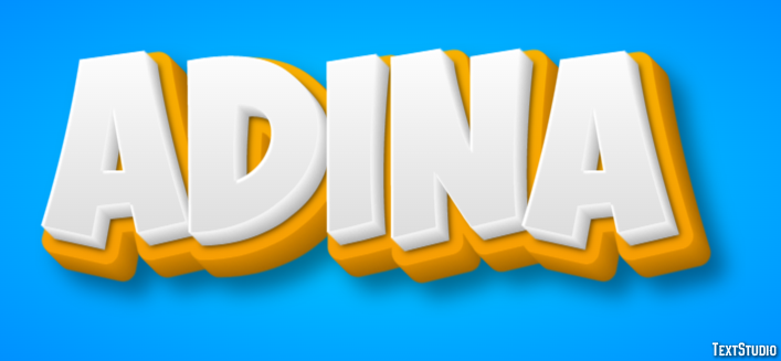 Adina Text Effect