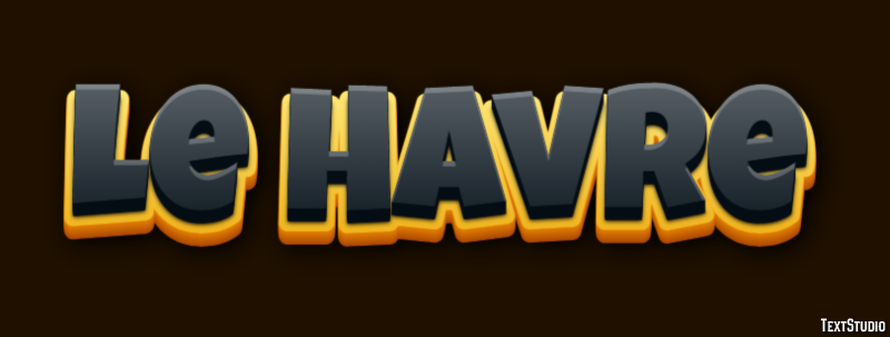 Le Havre Effetto testo