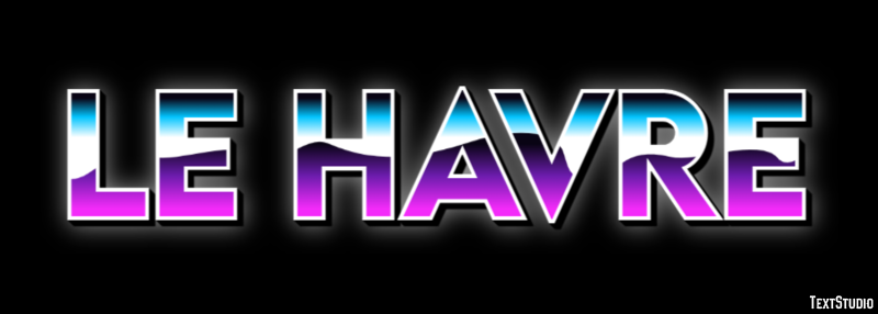 Le Havre Effetto testo