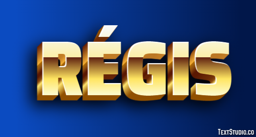 Régis Text Effect