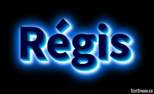 Régis Text Effect