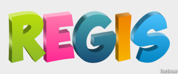 Régis Text Effect