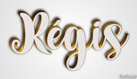 Régis Text Effect