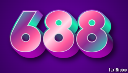688 Text Effect