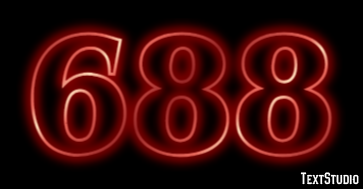688 Text Effect