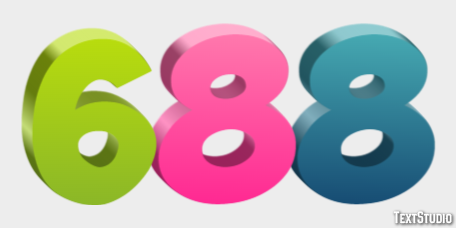 688 Text Effect