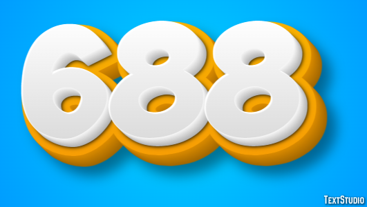 688 Text Effect
