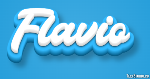 Flavio Effetto testo