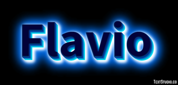 Flavio Effetto testo