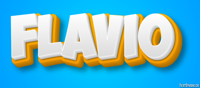 Flavio Effetto testo