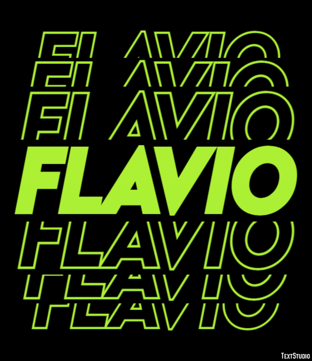Flavio Effetto testo