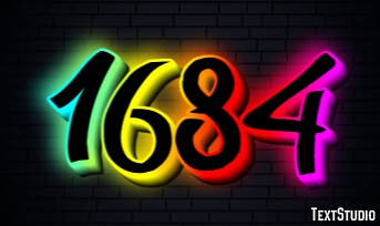 1684 Text Effect