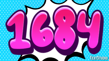 1684 Text Effect