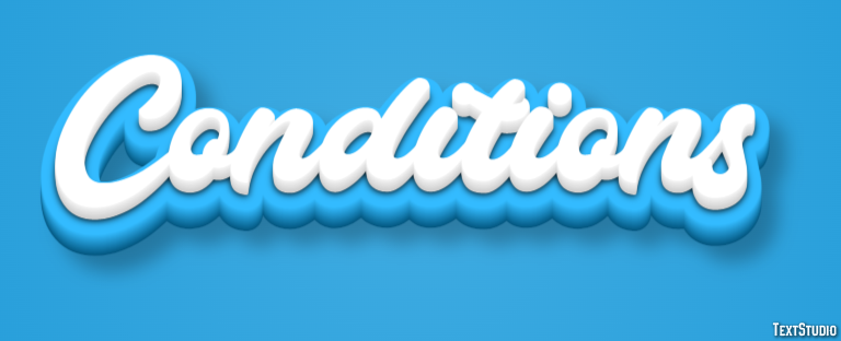 Conditions Metin Efekti