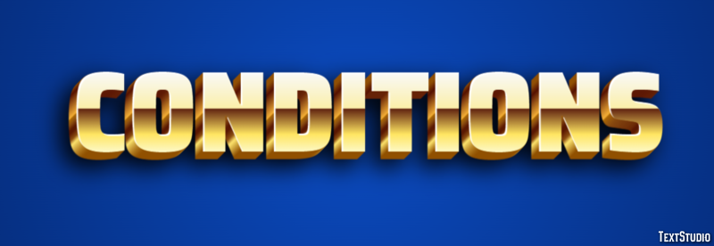 Conditions Tekst Effect