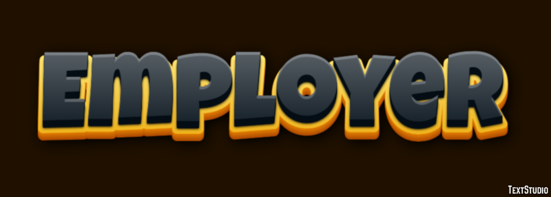 Employer Tekst Effect