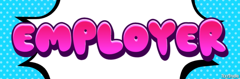 Employer Text Effect
