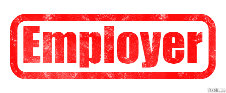 Employer Text Effect