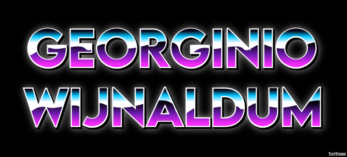 Georginio Wijnaldum Text Effect