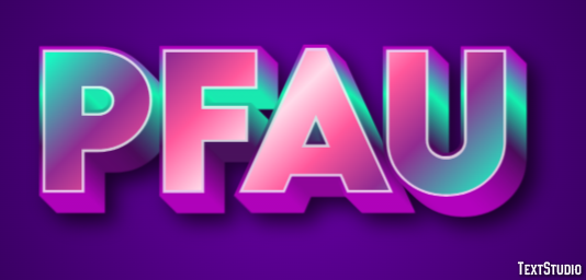 Pfau Текстовый эффект