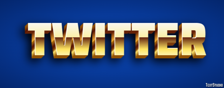 Twitter Text effect