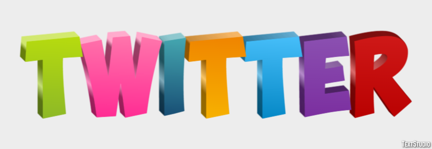 Twitter Text effect