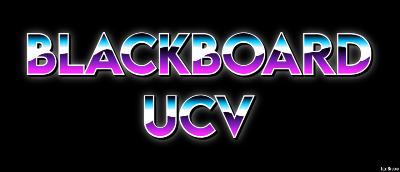 Blackboard Ucv テキスト効果