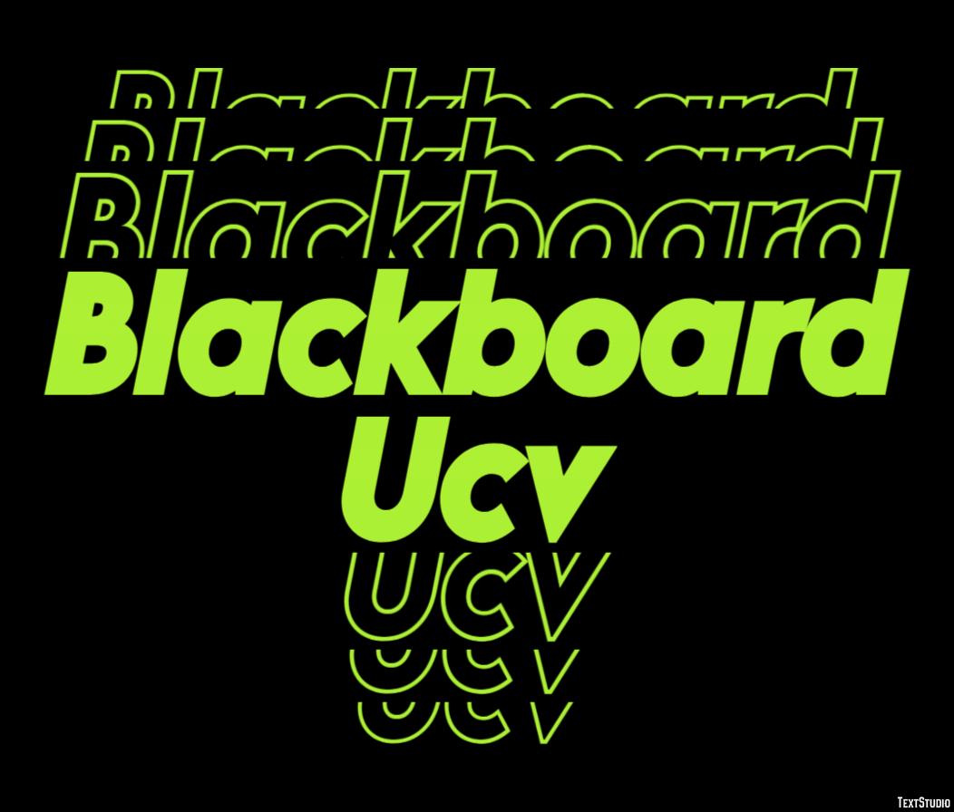 Blackboard Ucv テキスト効果