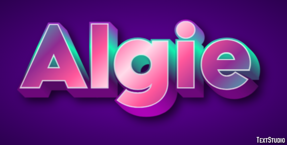 Algie Effetto testo