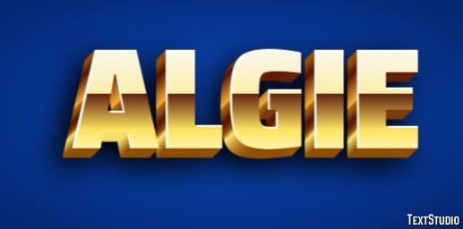 Algie Text Effect