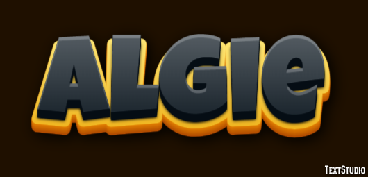 Algie Text Effect