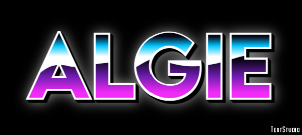 Algie Text Effect