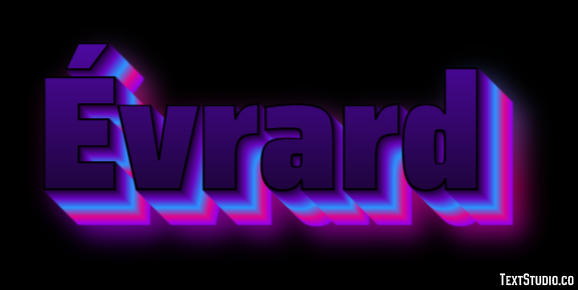 Évrard Efecto de texto