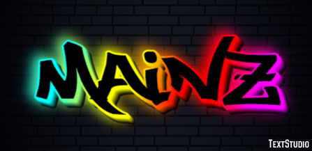 Mainz Efeito de texto