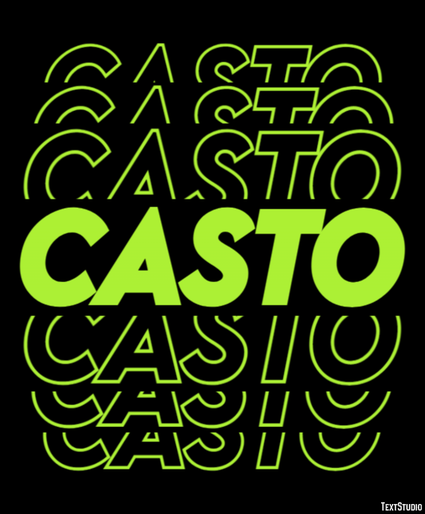 Casto Efecto de Texto
