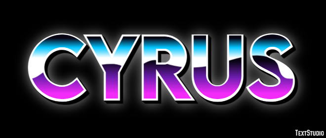 Cyrus Text Effect