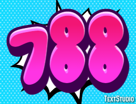 788 Эффект текста