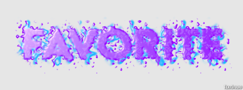 Favorite Text Effect