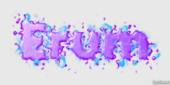 Erum Efecto de Texto
