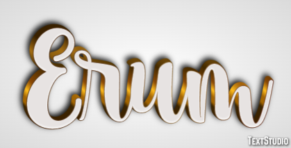 Erum Efecto de Texto