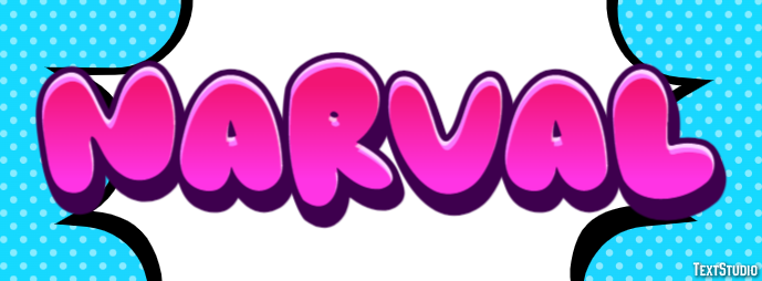 Narval Texteffekt