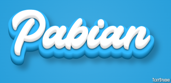 Pabian Efekt tekstowy
