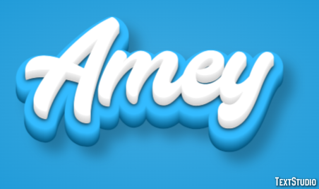 Amey Эффект текста
