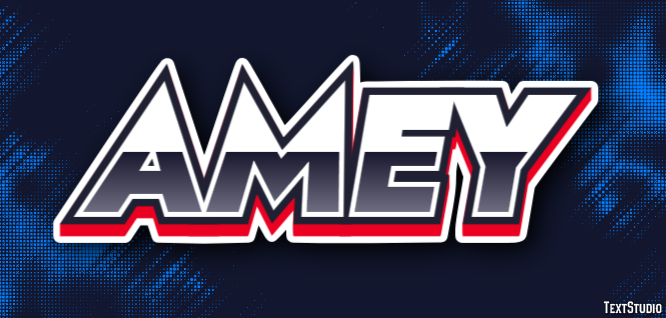 Amey Text effect