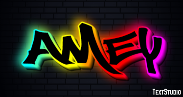 Amey Text effect