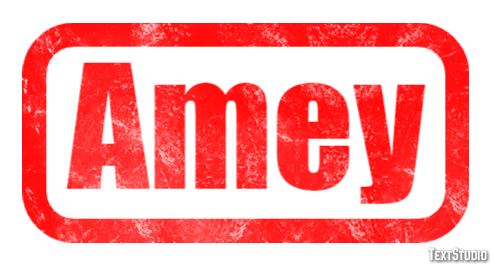 Amey Text effect