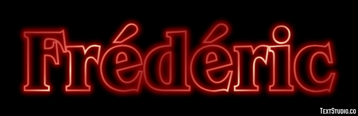 Frédéric Efecto de Texto