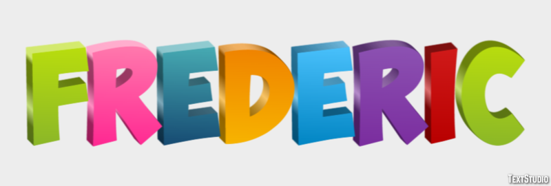 Frédéric Texteffekt