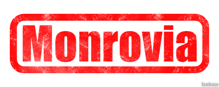 Monrovia Efekt tekstowy