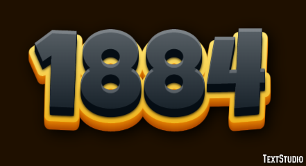 1884 Efekt tekstowy